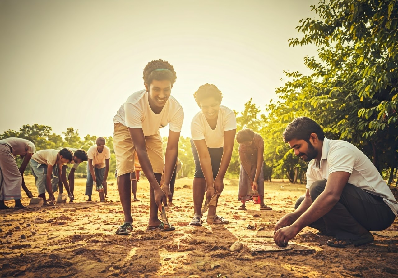 Growing Green: Palm Tree Planting Initiative